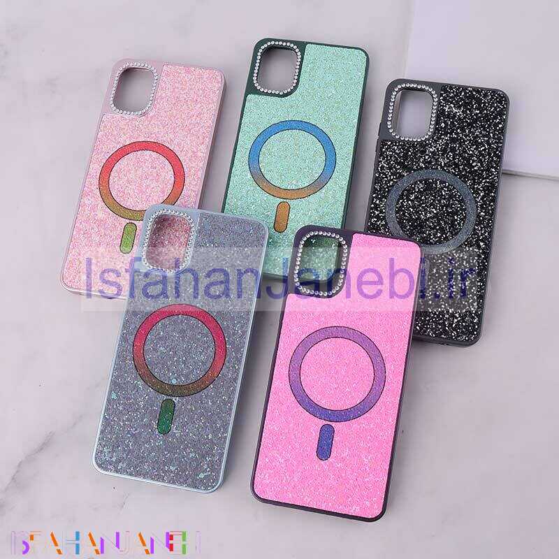 اصفهان جانبی-قاب اکلیلی سامسونگ Galaxy A06 نگین دار طرح مگ سیف