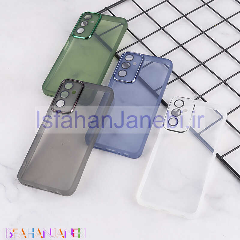 اصفهان جانبی-قاب Space سامسونگ Galaxy A05s دور محافظ متال محافظ لنزدار