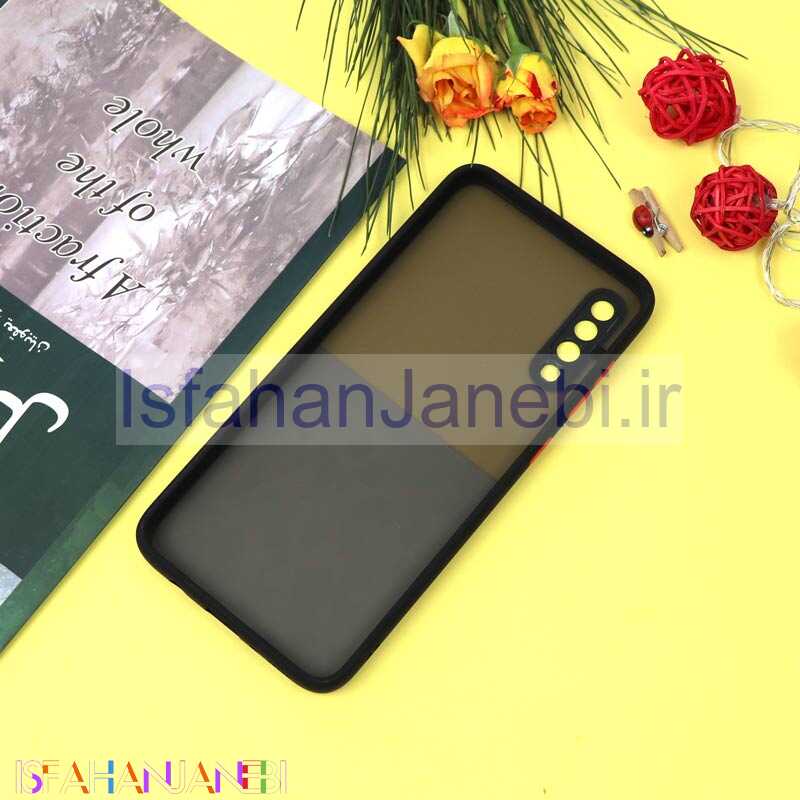 اصفهان جانبی-قاب PC مات محافظ لنزدار طرحدار پلنگی Samsung A70