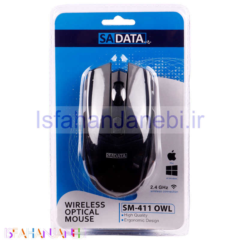 اصفهان جانبی-موس بی سیم SADATA SM-411 OWL