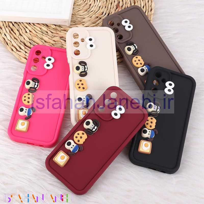 اصفهان جانبی-قاب سولید سامسونگ Galaxy A14 4G / A14 5G عروسک برجسته محافظ لنزدار