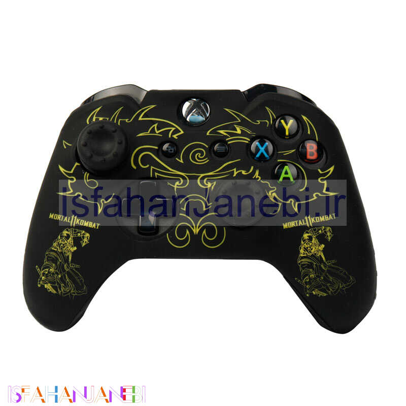 اصفهان جانبی-روکش دسته بازی Xbox One طرح Mortal Kombat 11 + روکش آنالوگ هدیه