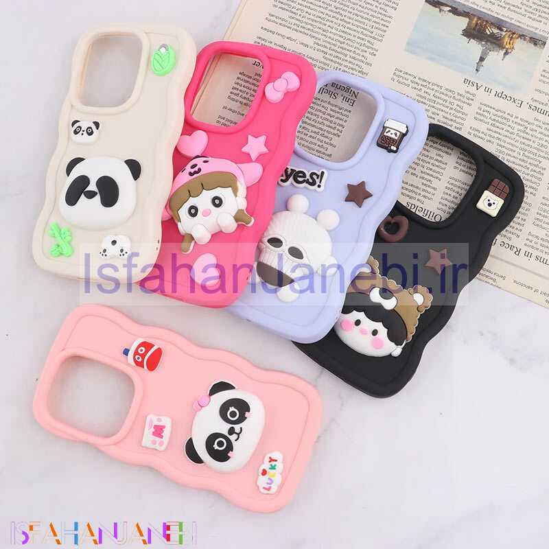 اصفهان جانبی-قاب موج دار شیائومی Poco F6 عروسک برجسته