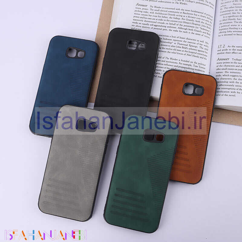 اصفهان جانبی-قاب چرمی Pro Camera سامسونگ Galaxy A5 2017 محافظ لنزدار