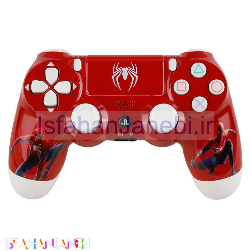 اصفهان جانبی-دسته بازی بی سیم SONY PlayStation 4 DualShock 4 High Copy طرح Spider Man کد 3