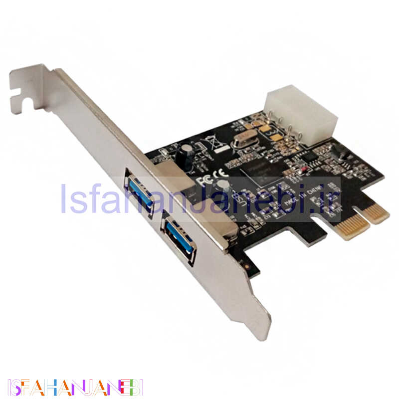 اصفهان جانبی-کارت Royal RP-302 PCI Express USB3.0 2Port