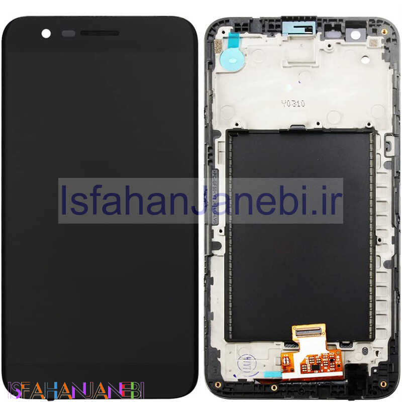 اصفهان جانبی-تاچ و ال سی دی گوشی LG K10 همراه فریم مشکی