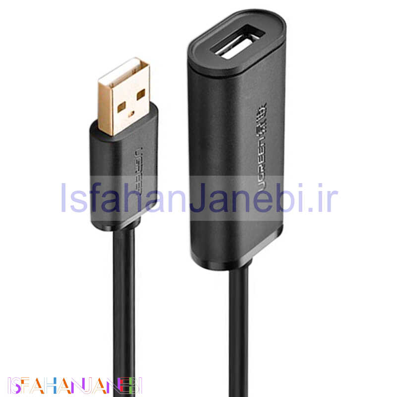 اصفهان جانبی-کابل افزایش طول Ugreen US121 10319 USB 5m
