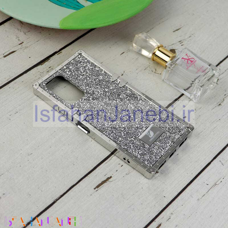 اصفهان جانبی-قاب شاینی Swarovski صندوقی Xiaomi Redmi Note 10 Pro