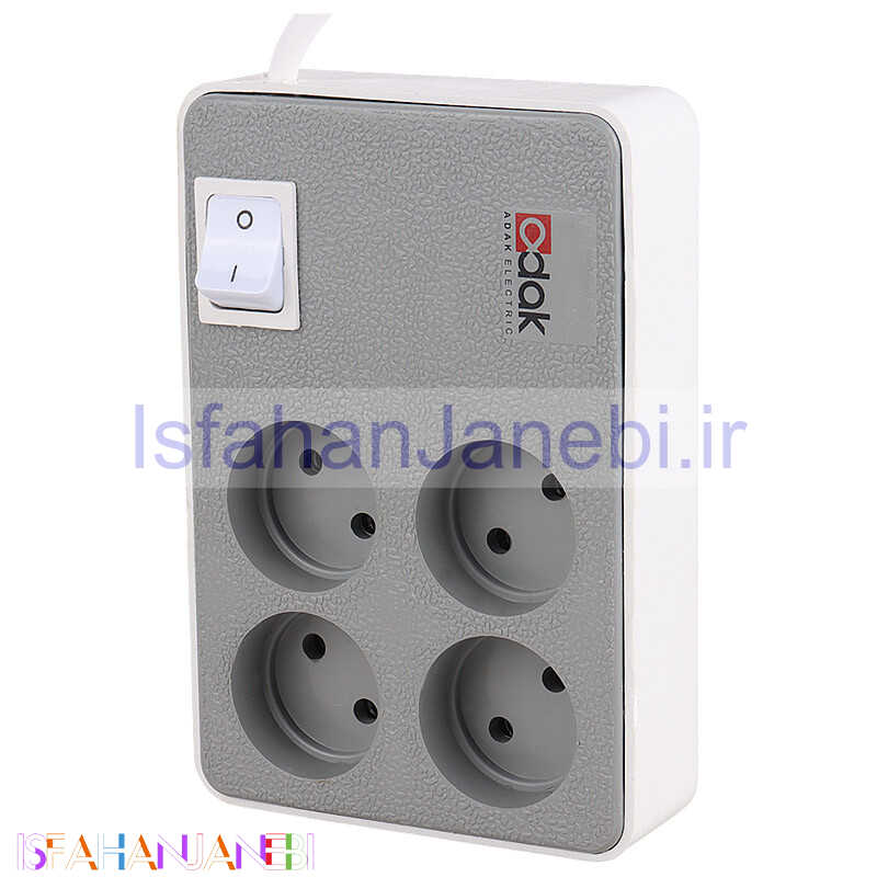 اصفهان جانبی-چند راهی 4 خانه برق آداک با کابل 1.5 متری شرینک