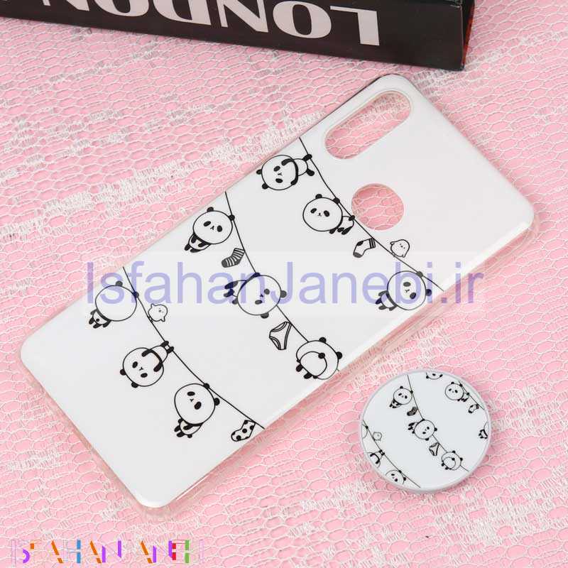 اصفهان جانبی-قاب سوپر IMD دور شفاف پاپ سوکت دار Samsung A10s پاندا