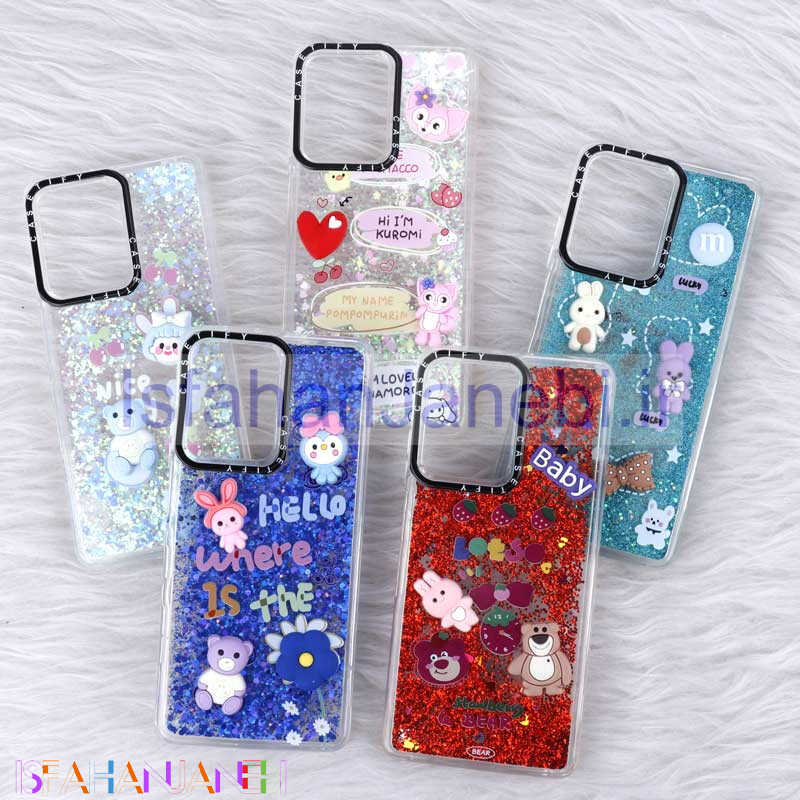 اصفهان جانبی-قاب آکواریومی Casetify شیائومی Poco X5 Pro عروسکی برجسته