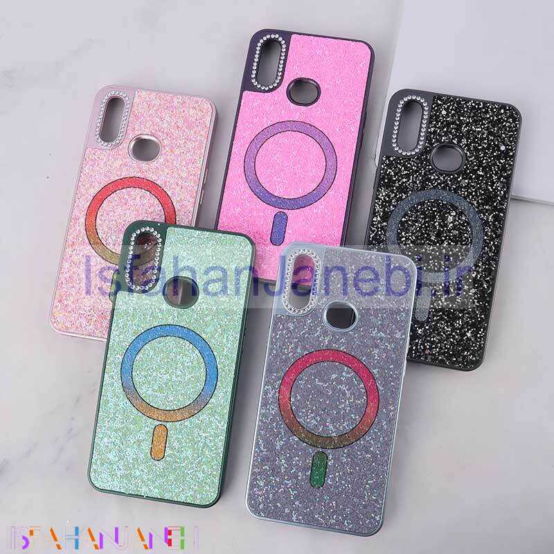 اصفهان جانبی-قاب اکلیلی سامسونگ Galaxy A10s نگین دار طرح مگ سیف