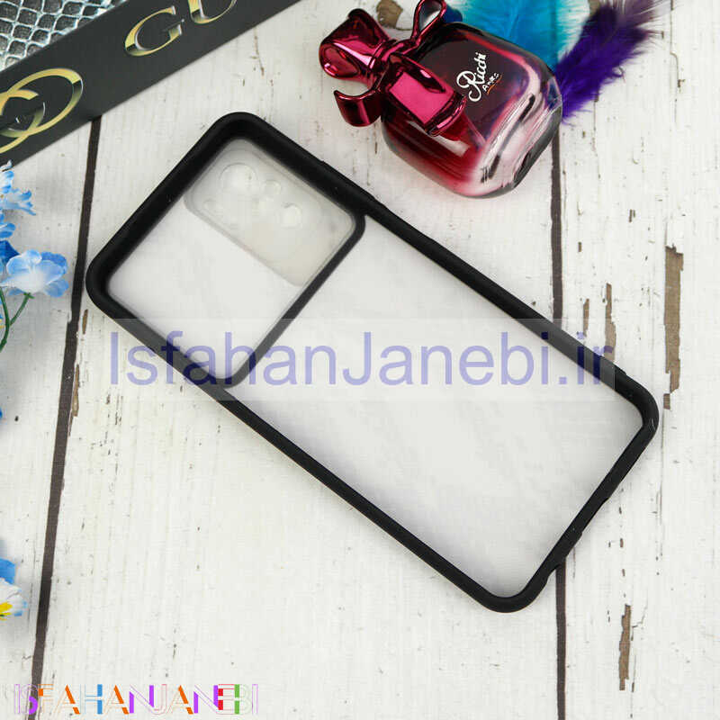 اصفهان جانبی-قاب طرحدار محافظ لنزدار کشویی + پاپ سوکت طرح پوست ماری شیائومی Redmi Note 10 / Note 10s سری C