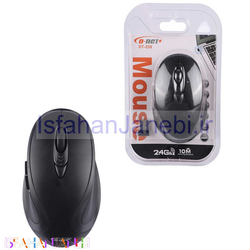 اصفهان جانبی-موس بی سیم دی نت پلاس DT-258