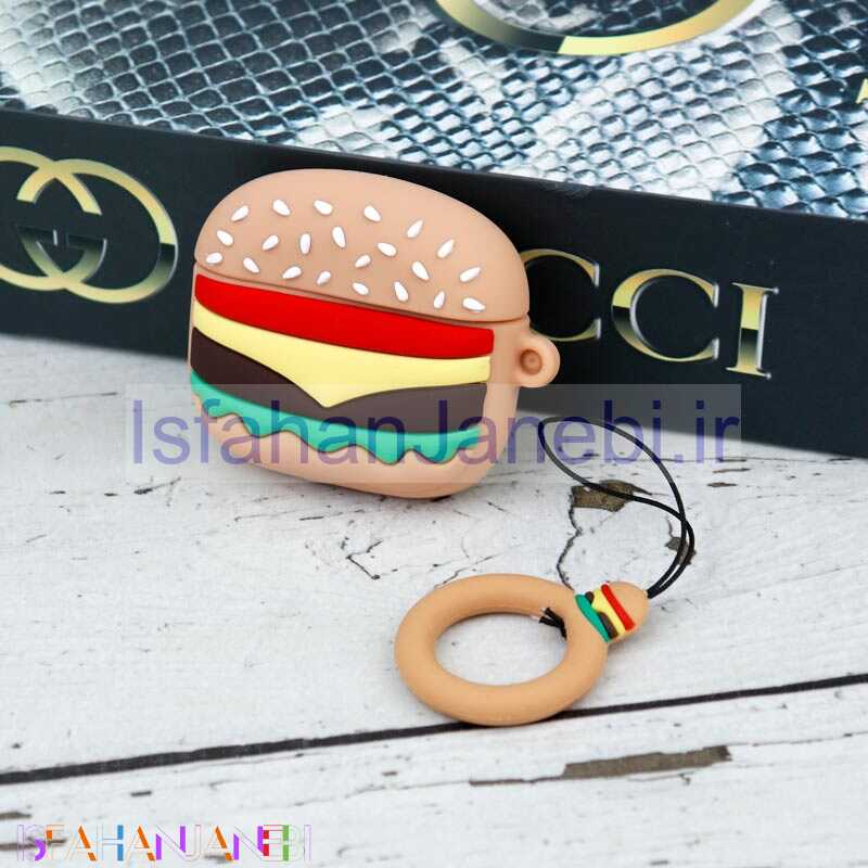 اصفهان جانبی-محافظ AirPods 3 سیلیکونی همبرگر