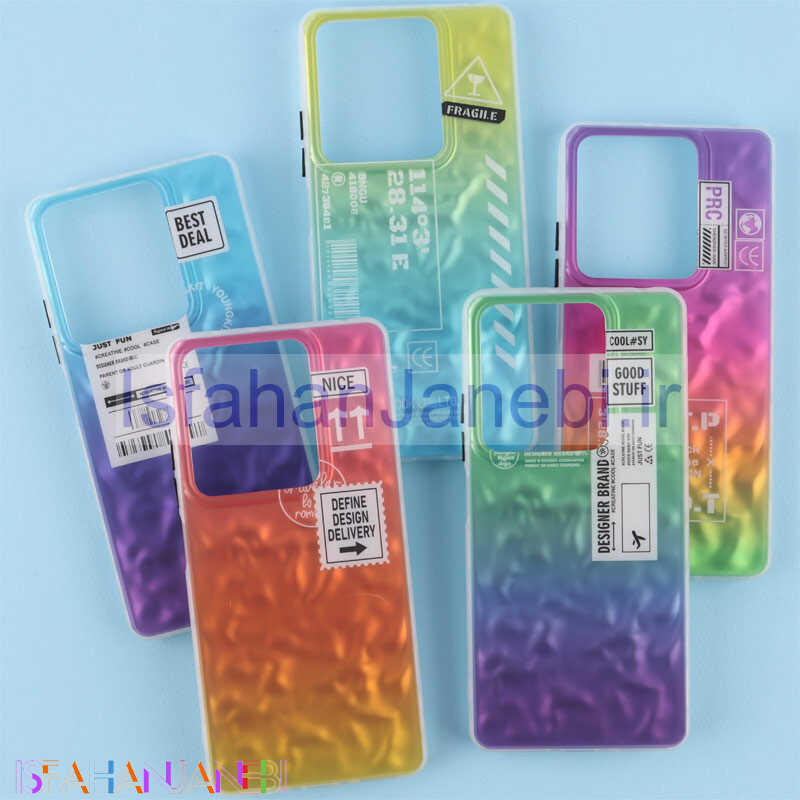 اصفهان جانبی-قاب Gradient Holographic برجسته Xiaomi Redmi Note 13 5G