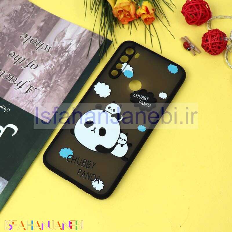 اصفهان جانبی-قاب PC مات محافظ لنزدار طرحدار پاندا شیائومی Redmi Note 8