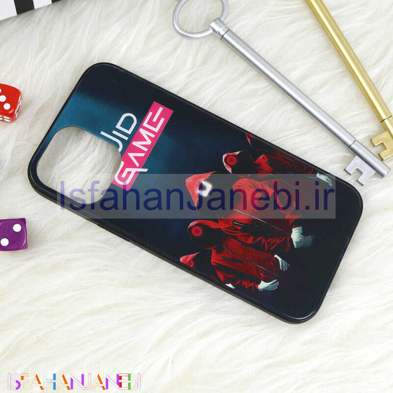 اصفهان جانبی-قاب پشت گلسی طرحدار اسکویید گیم iPhone 12 Pro Max