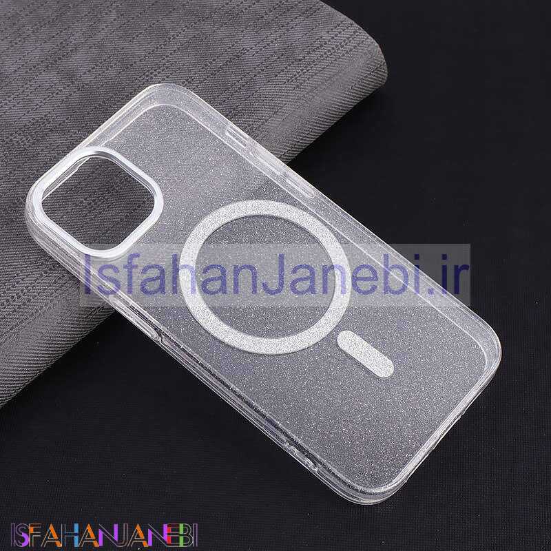 اصفهان جانبی-قاب اکلیلی مگ سیف Vip Max آیفون iPhone 13 / 14 دور محافظ متال