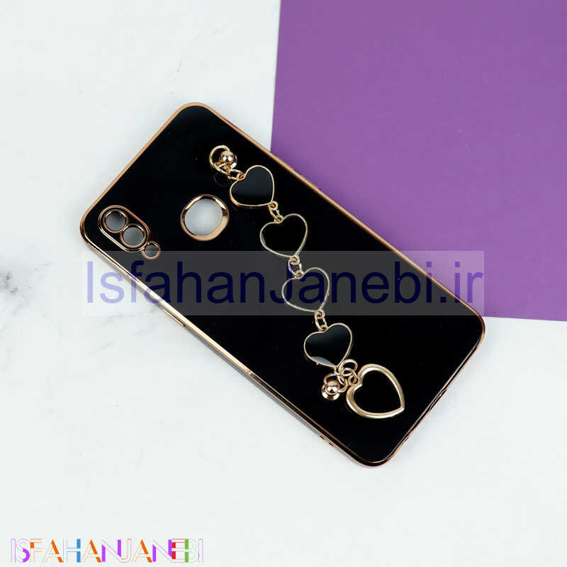 اصفهان جانبی-قاب My Case محافظ لنزدار + بند آویز Samsung Galaxy A10s