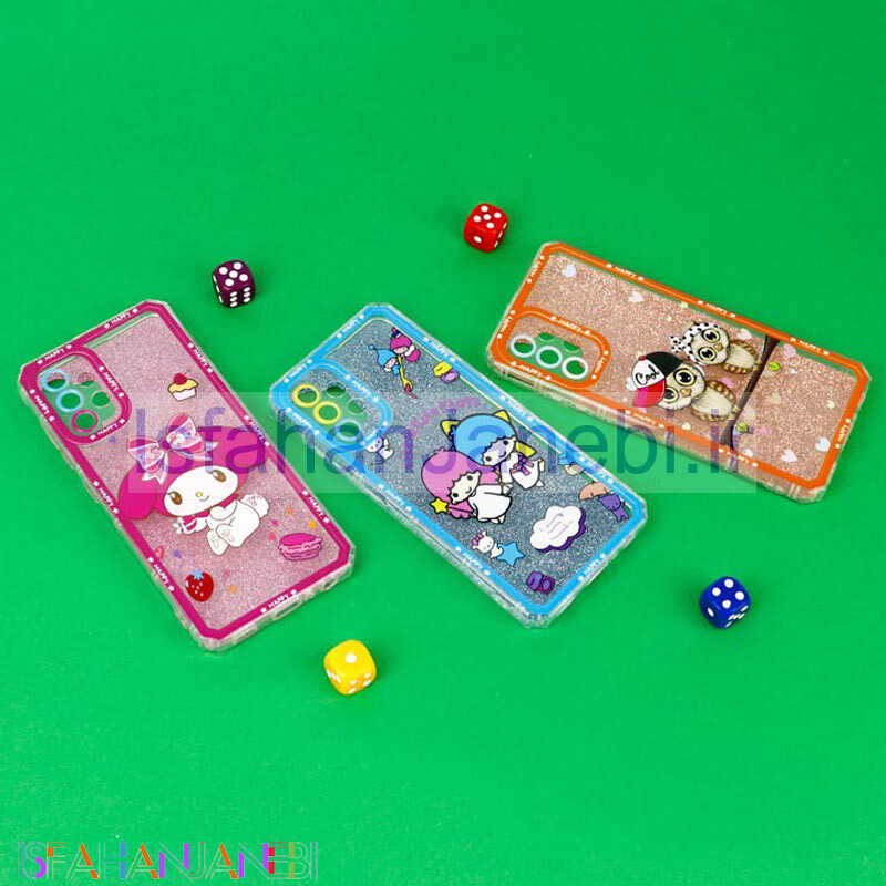 اصفهان جانبی-قاب عروسکی Pro Camera محافظ لنزدار اکلیلی Samsung Galaxy A32 4G