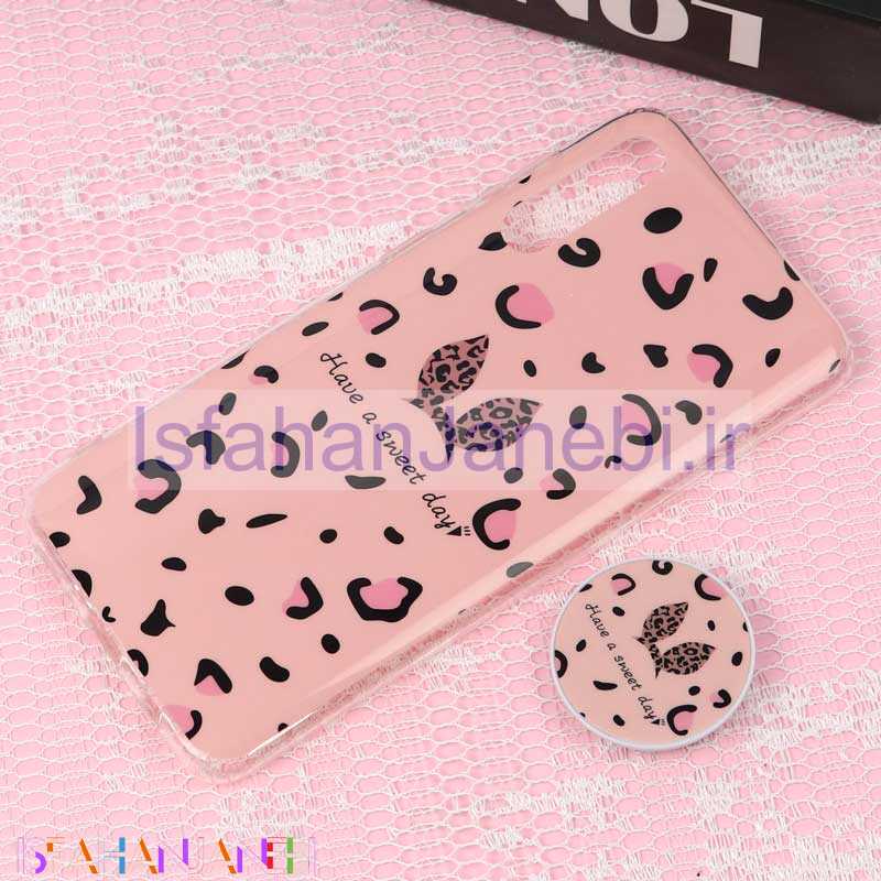 اصفهان جانبی-قاب سوپر IMD دور شفاف پاپ سوکت دار Samsung A30s / A50s خرگوش