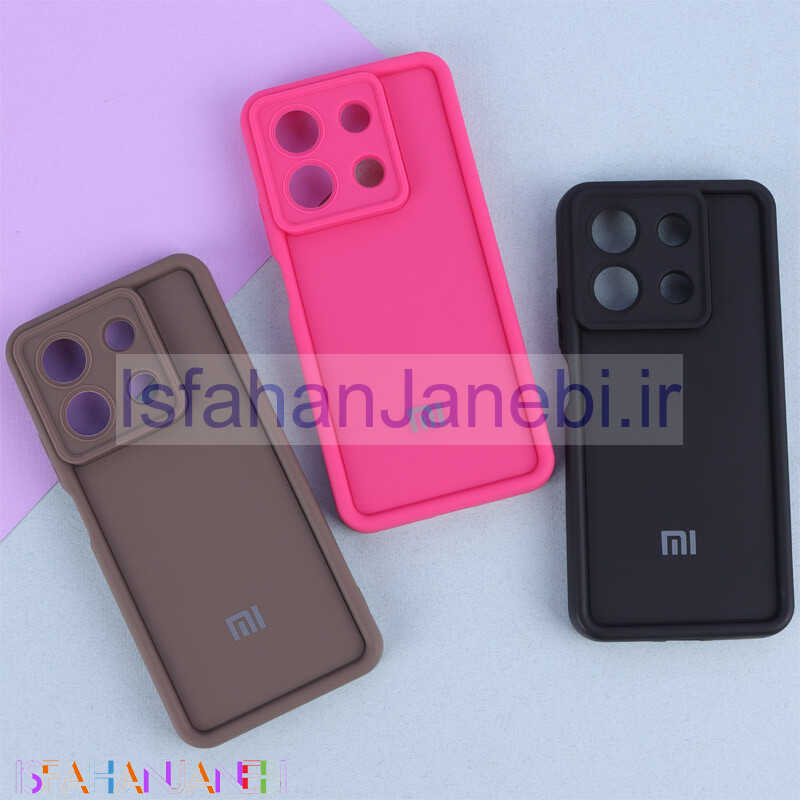 اصفهان جانبی-قاب سولید شیائومی Redmi Note 13 5G محافظ لنزدار