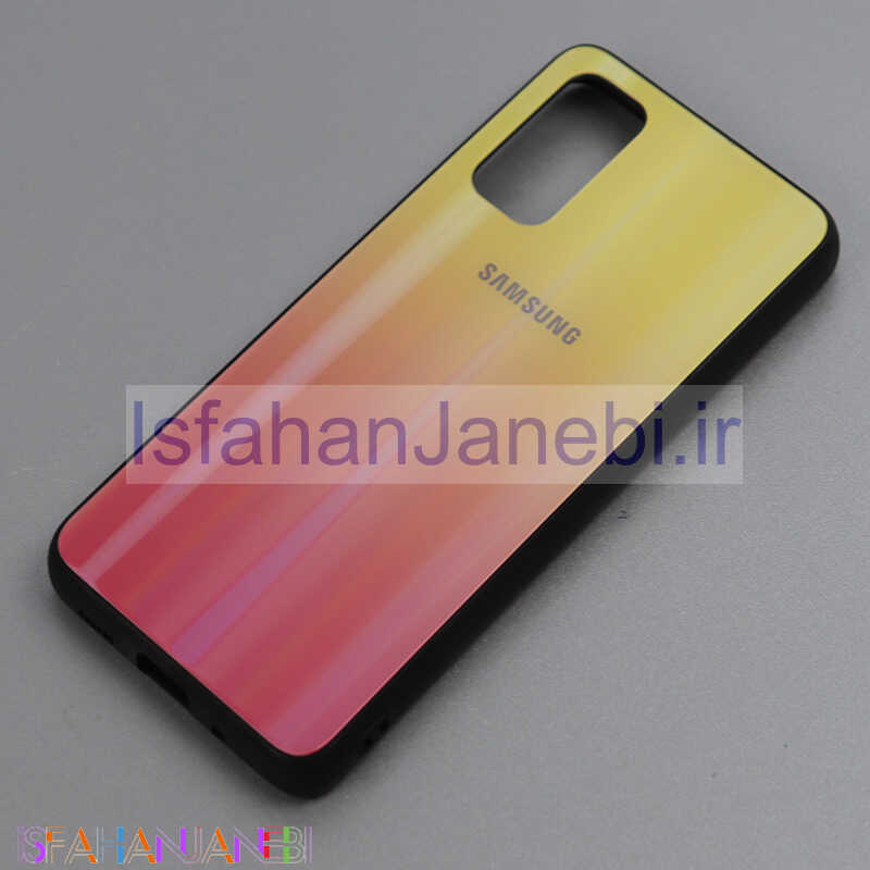 اصفهان جانبی-قاب لیزری پشت گلسی Samsung S20 کد5 سری B