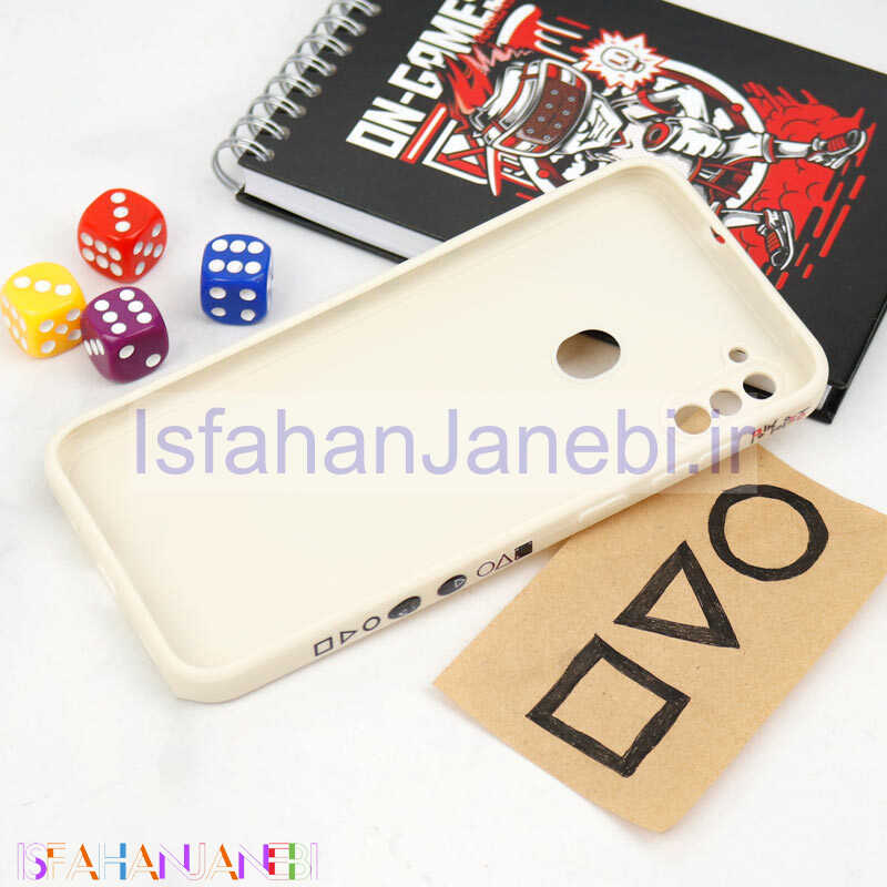 اصفهان جانبی-قاب سیلیکونی محافظ لنزدار طرح اسکویید گیم Samsung Galaxy A11 کد 6