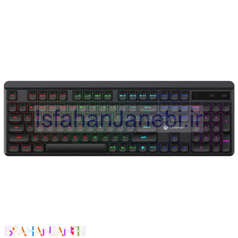 اصفهان جانبی-کیبورد بی سیم گیمینگ لاجی کی K520B