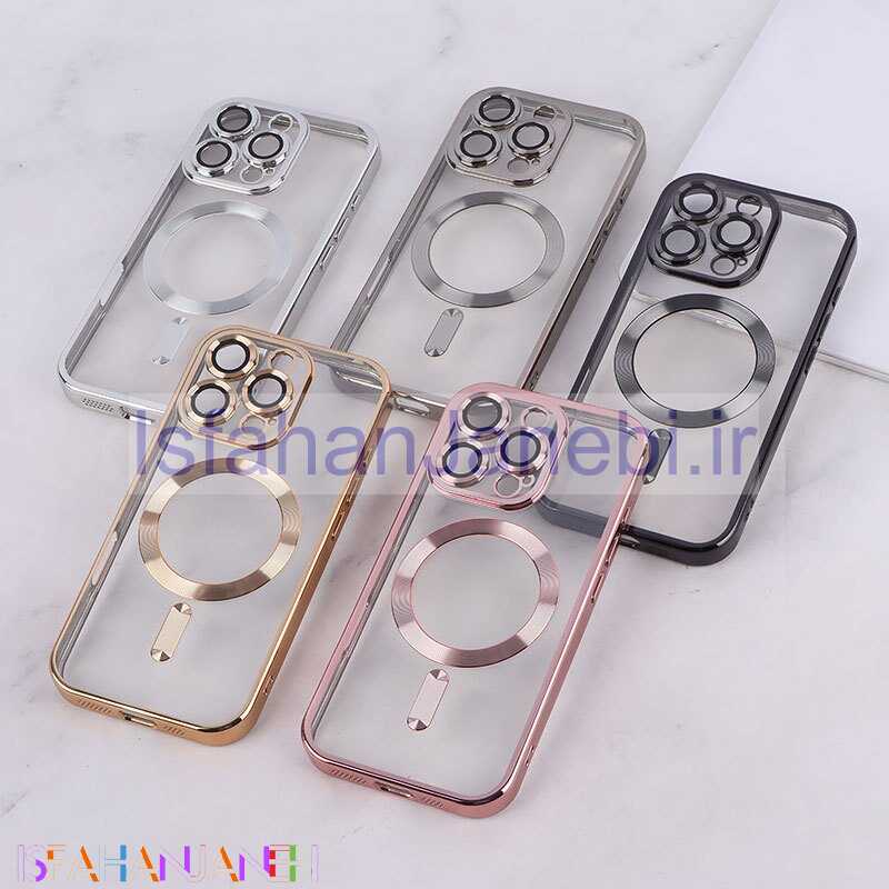 اصفهان جانبی-قاب ژله ای مگ سیف آیفون iPhone 16 Pro محافظ لنزدار