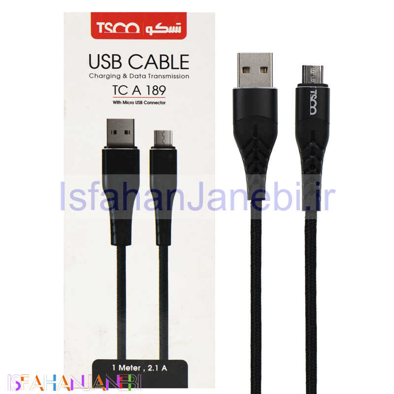 اصفهان جانبی-کابل میکرو یو اس بی TSCO TC A189 1m