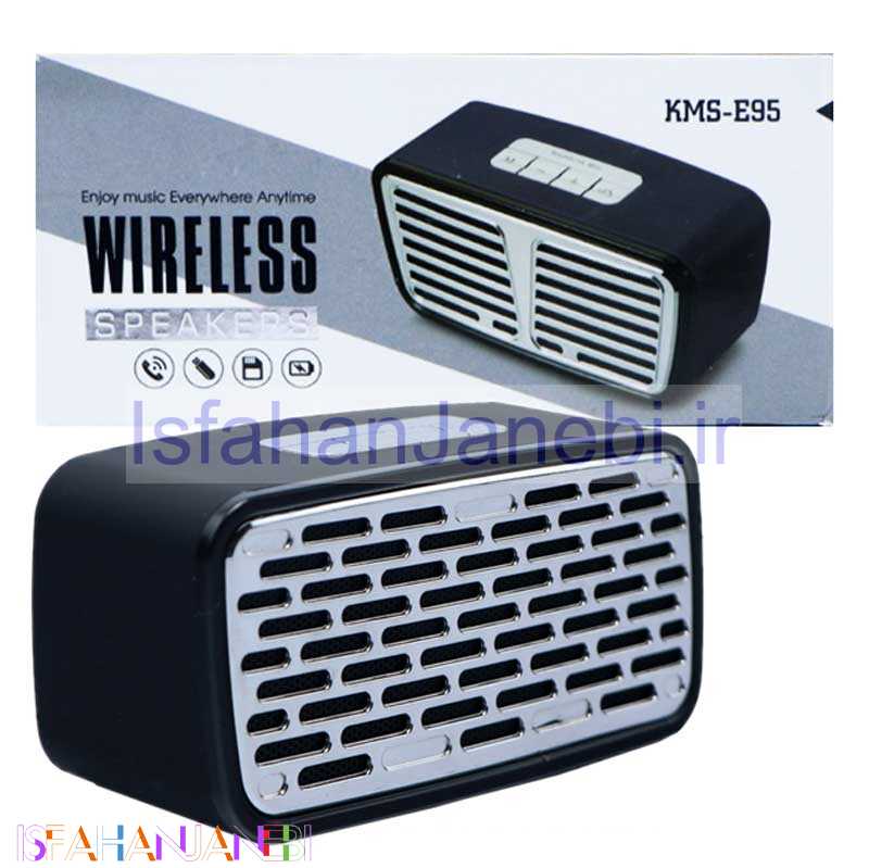 اصفهان جانبی-اسپیکر بلوتوثی رم و فلش خور KMS-E95 P1
