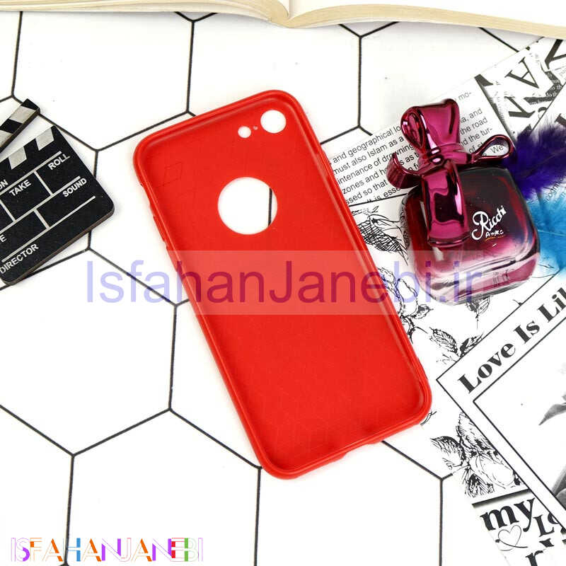اصفهان جانبی-قاب اتوفوکوس iPhone 7/8 قرمز