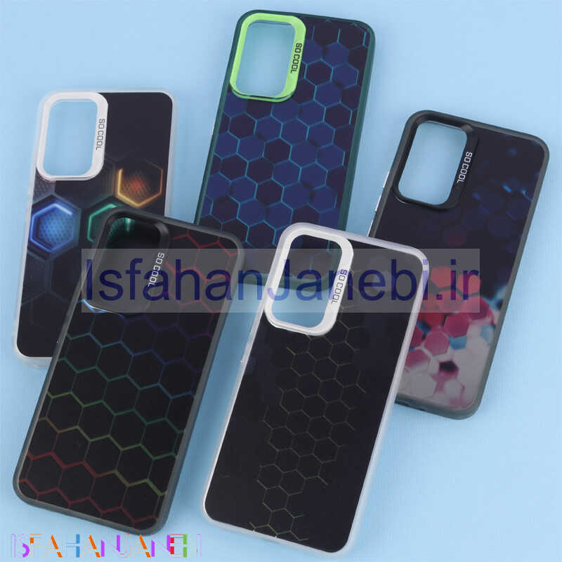 اصفهان جانبی-قاب PC So Cool طرح زنبوری سامسونگ Galaxy A54