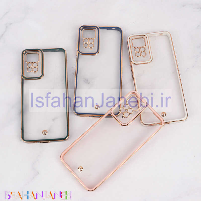 اصفهان جانبی-قاب Space شیائومی Redmi Note 11 Pro دور رنگی محافظ لنزدار