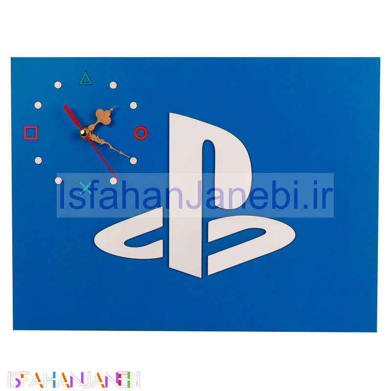 اصفهان جانبی-ساعت گیمینگ طرح PlayStation