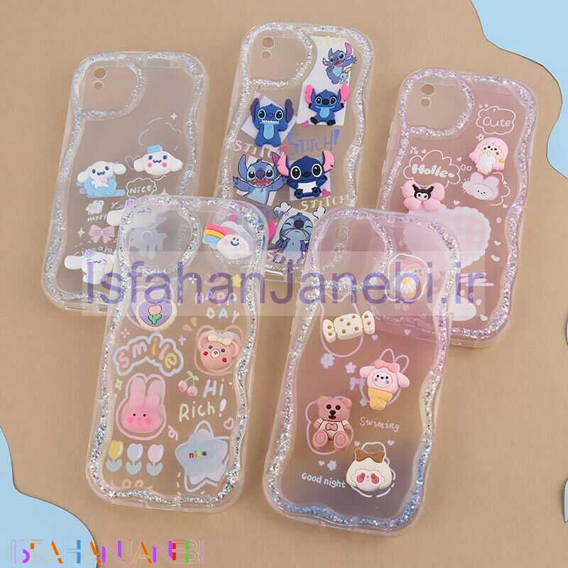 اصفهان جانبی-قاب شاینی شیائومی Redmi 9A عروسکی محافظ لنزدار