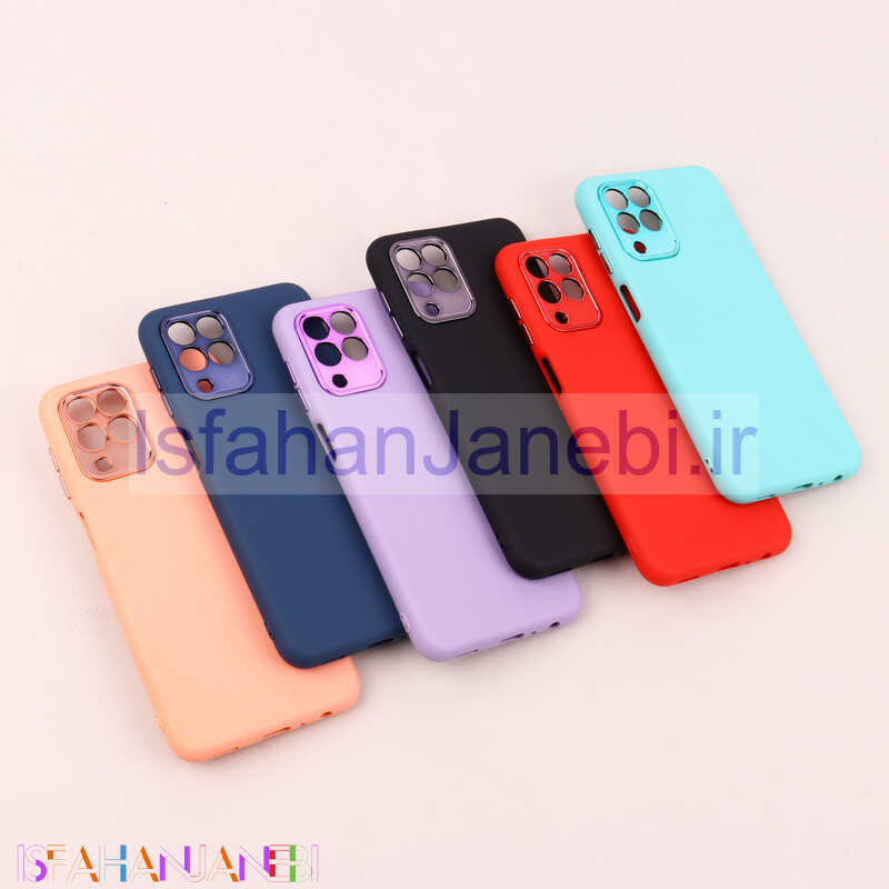 اصفهان جانبی-قاب طرح سیلیکونی محافظ لنزدار براق Samsung Galaxy M33