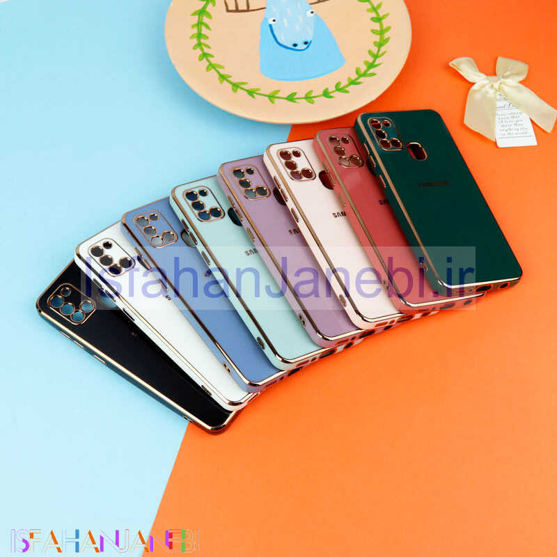 اصفهان جانبی-قاب براق My Case محافظ لنزدار Samsung Galaxy A21s