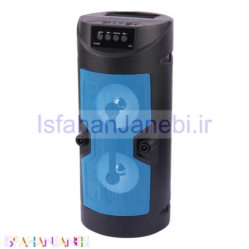 اصفهان جانبی-اسپیکر بلوتوثی رم و فلش خور YD-809