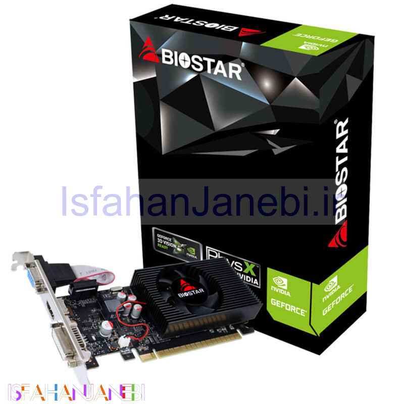 اصفهان جانبی-کارت گرافیک BIOSTAR GT730 4GB 128Bit DDR3