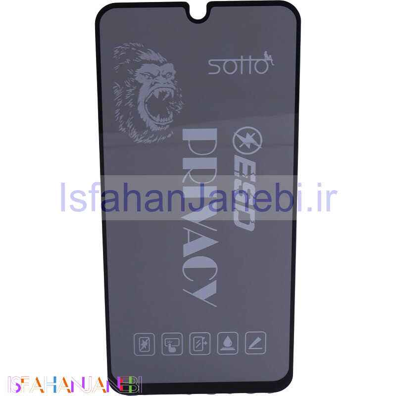 اصفهان جانبی-گلس پرایوسی آنتی استاتیک Sotto سامسونگ Galaxy A16 4G / A16 5G
