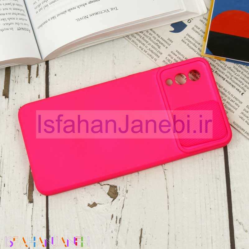 اصفهان جانبی-قاب سیلیکونی محافظ لنزدار کشویی سامسونگ A02/M02