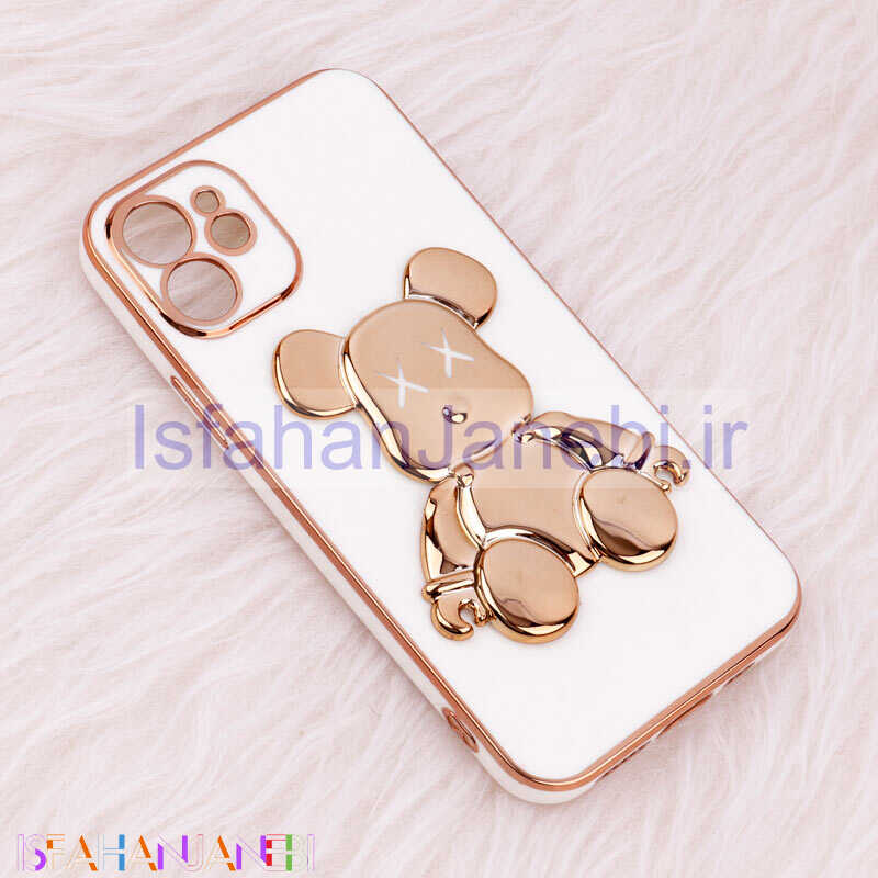 اصفهان جانبی-قاب عروسکی براق Ted محافظ لنزدار iPhone 12