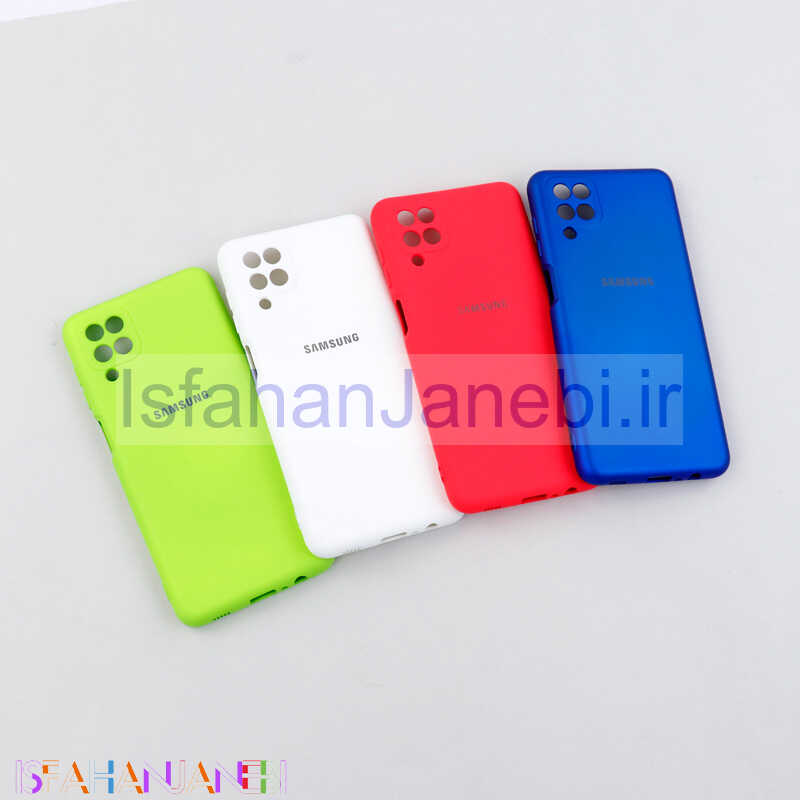 اصفهان جانبی-قاب سیلیکونی محافظ لنزدار Samsung Galaxy A12