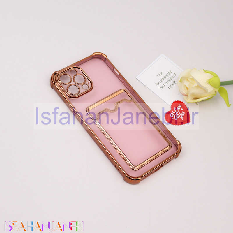 اصفهان جانبی-قاب محافظ لنزدار شفاف جاکارتی دار iPhone 12 Pro Max