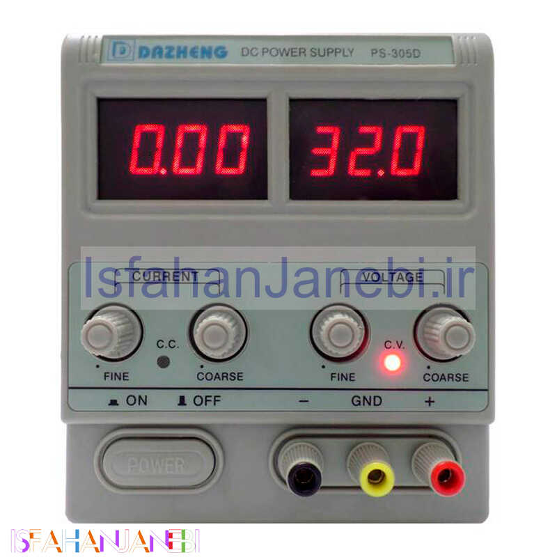 اصفهان جانبی-منبع تغذیه دیجیتال Dazheng PS-305D 30V 5A