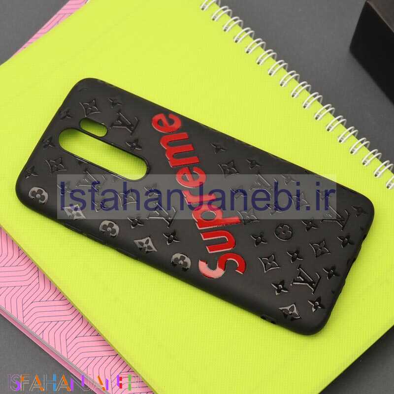 اصفهان جانبی-قاب طرحدار مشکی Superme شیائومی Redmi Note 8 Pro